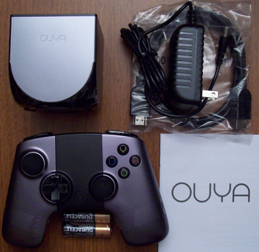 OUYA package contents